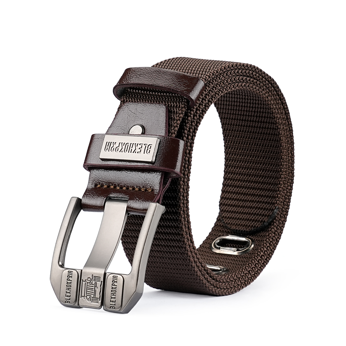 多孔针扣青年腰带男士百搭帆布皮带学生尼龙军训加长牛仔裤带女潮