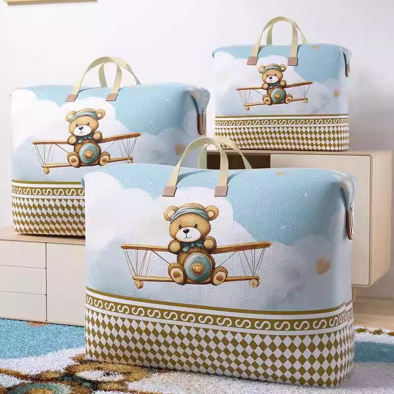 四季被子收纳袋搬家被褥打包袋巨能装袋防潮防尘幼儿园被子收纳袋