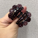 发夹新款 捷克钻抓夹高档镶水钻女头发小夹子气质盘发发饰洋气