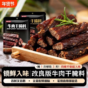 韩小欠牛肉干腌制料自制麻辣风干蒙古风干牛肉专用腌肉五香调料包
