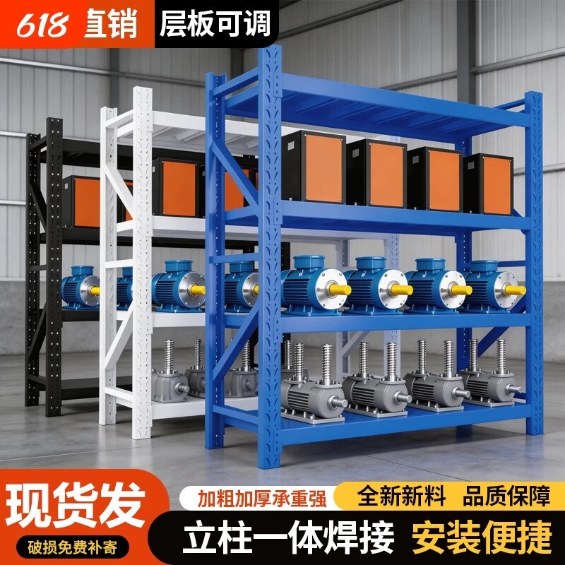 重型货架模具仓储置物架加厚工厂储物架多层展示架工业仓储架仓库图片