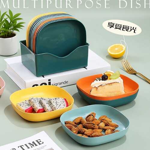 日式家用创意骨碟塑料吐骨头