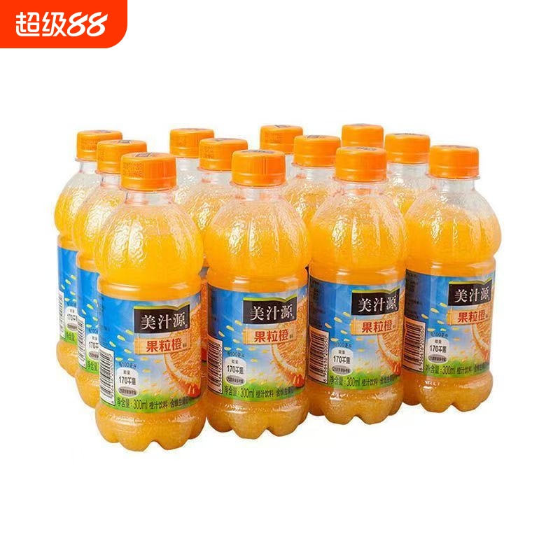 可口可乐小瓶果粒橙300ml