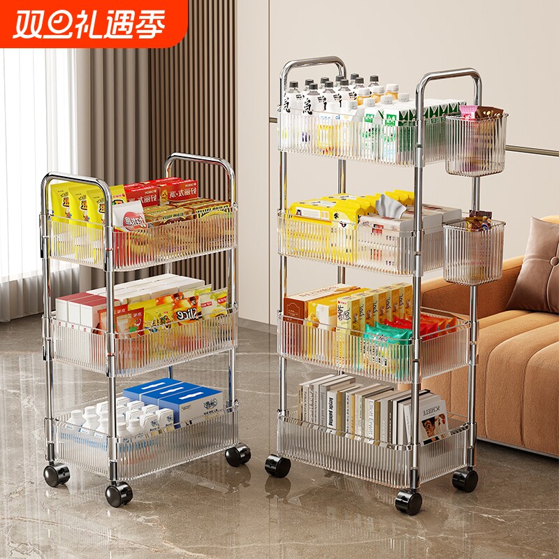 亚克力可移动置物架|千人加购