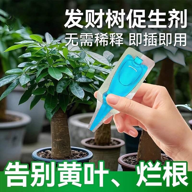 发财树促生剂植物再生剂通用型花肥料盆栽绿植花卉室内家用无机肥图片