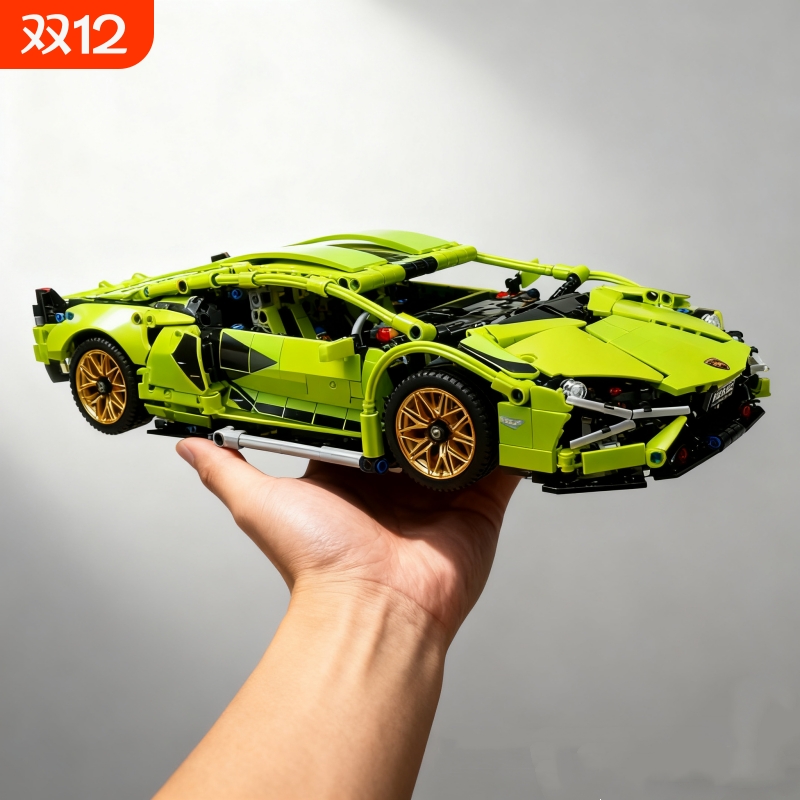 【便宜出】兰博系列赛车积木模型