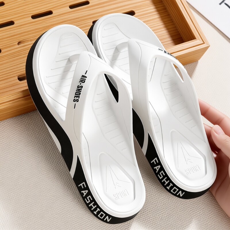 人字拖男士夏季外穿洗澡防滑2024新款沙滩凉鞋户外休闲夹脚拖鞋男