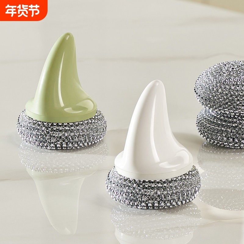 锅刷厨房专用刷锅洗碗神器洗锅不沾油刷子刷碗长柄清洁油污钢丝球,家庭/个人清洁工具,厨房用刷,淘宝优惠券,粉丝福利购,淘宝优惠卷