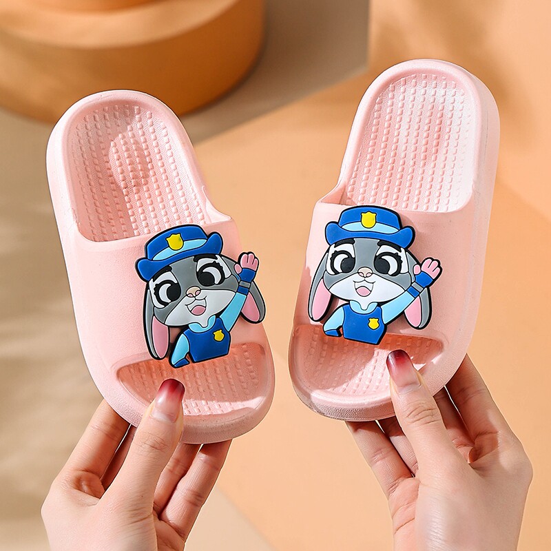 儿童凉拖鞋踩屎感女童夏季卡通防滑室内洗澡软底可爱拖鞋宝宝外穿