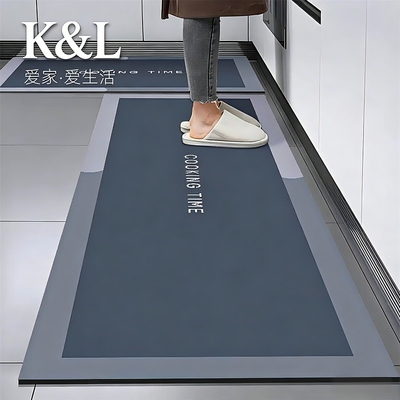 2025新款厨房地垫L型脚垫防滑垫