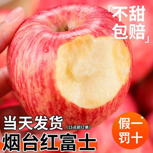 山东烟台红富士脆甜冰糖心