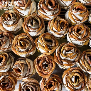 【陈皮花】玫瑰花收藏 2024新会梅江圈枝柑大红皮500克礼盒新皮干