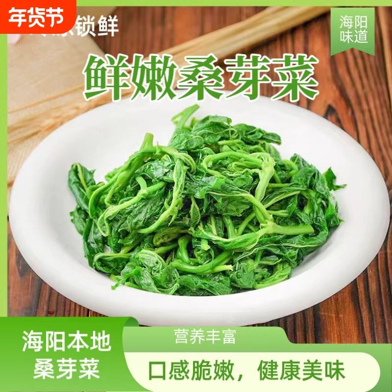 桑叶芽新鲜冷冻桑芽菜山东海阳凉拌嫩桑叶·尖包子饺子馅火锅配菜,水产肉类/新鲜蔬果/熟食,冷冻蔬菜,淘宝优惠券,粉丝福利购,淘宝优惠卷