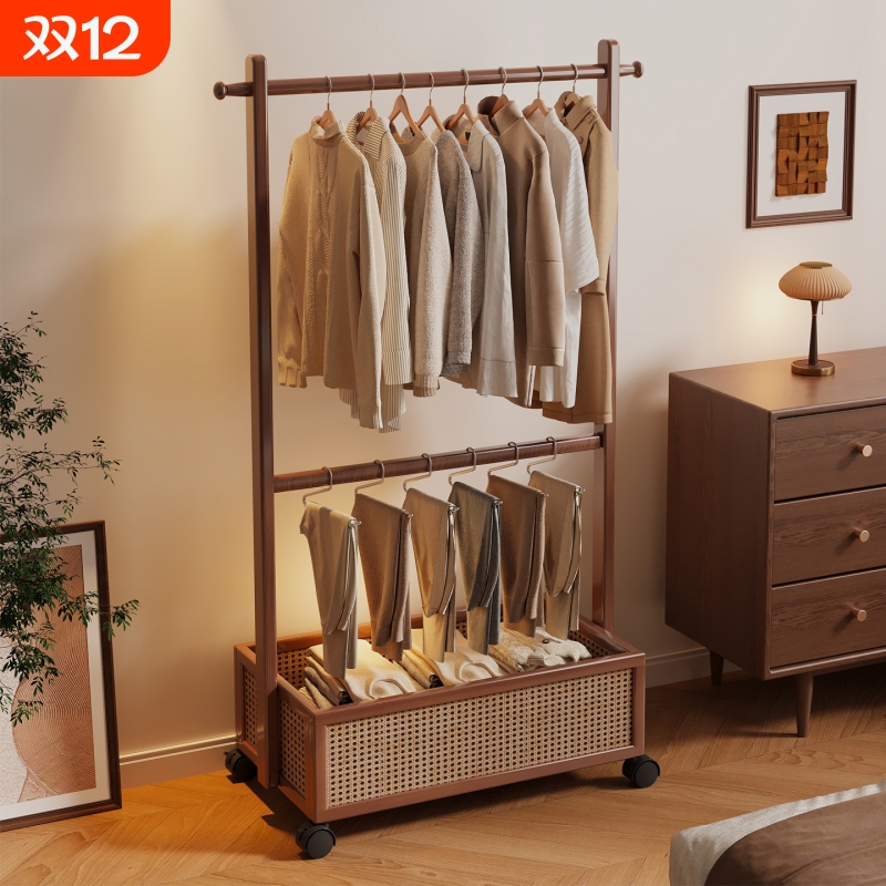 衣帽架落地卧室家用2025新款