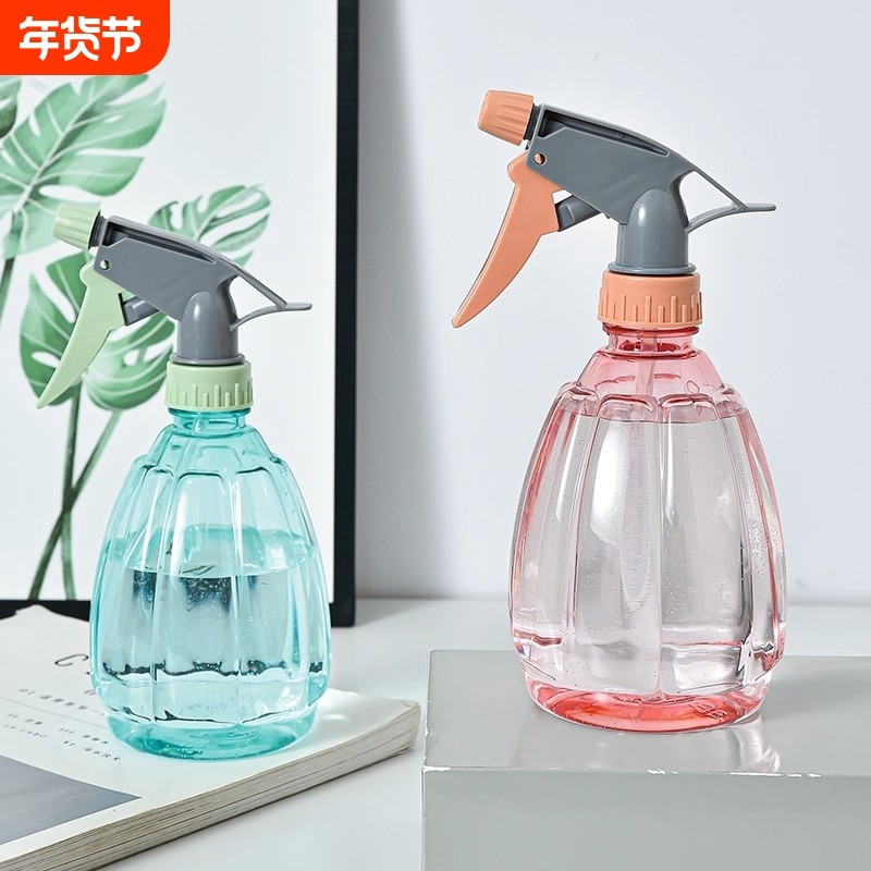 家用酒精喷壶消毒水清洁专用喷雾瓶气压式细雾浇花洒小喷水壶喷瓶