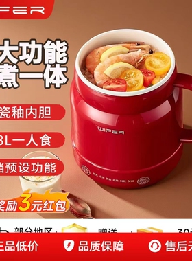 烧水杯多功能炖煮煲汤加热养生杯