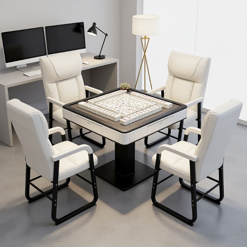 麻将椅家用靠背电脑椅舒服麻将机椅子组合电竞棋牌室久坐座椅体重