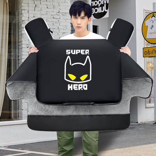 电动车防雨保暖挡风被男加绒加厚