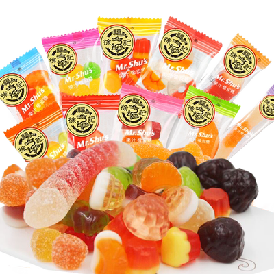 徐福记500g散称婚庆儿童果汁软糖