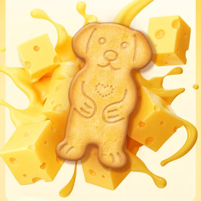 黄油旺酪曲奇饼干芝士咖啡春游追剧必备0反式休闲解馋小零食品