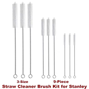 Kit Extra for Cleaner Tumbler Cleaners Brush Pipe Straw Long