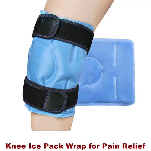 Knee Ice Pack Wrap Pain Relief Reusable Gel Cold Compress