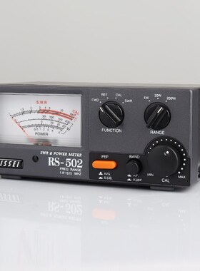 纳胜NISSEI RS-502 1.8-525Mhz 短波UV驻波表O功率计 SWR表 RS502
