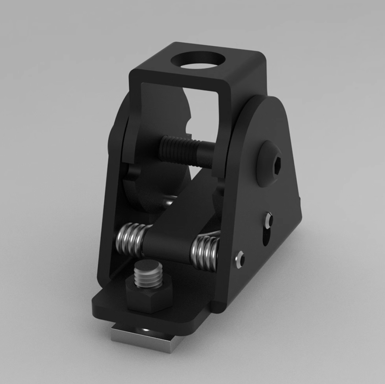 一键放倒重型天线底座支架、方向可调、不锈钢材质,结实耐用