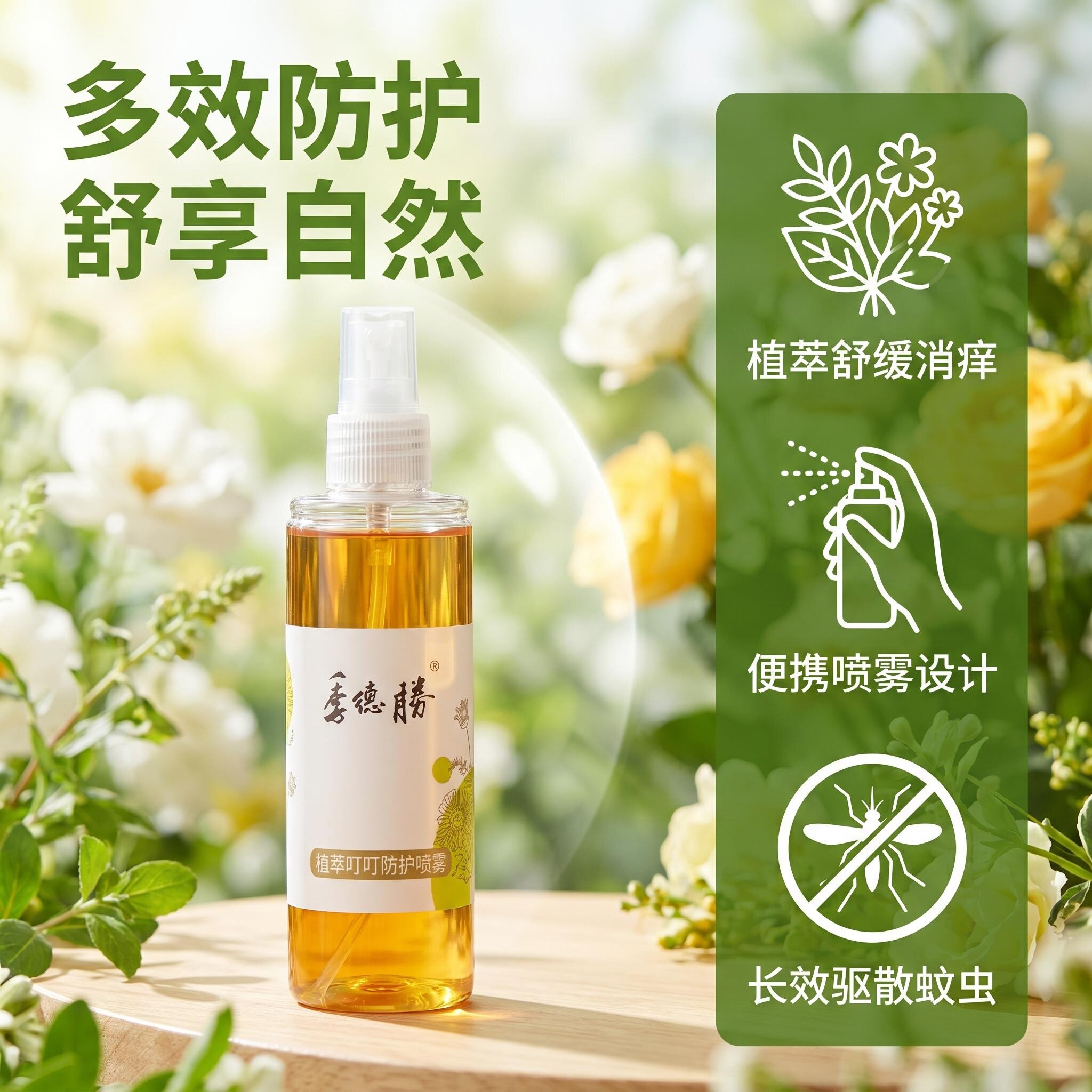【N2】季德胜植萃叮叮防护喷雾