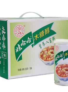 娃哈八宝粥木糖醇350g12