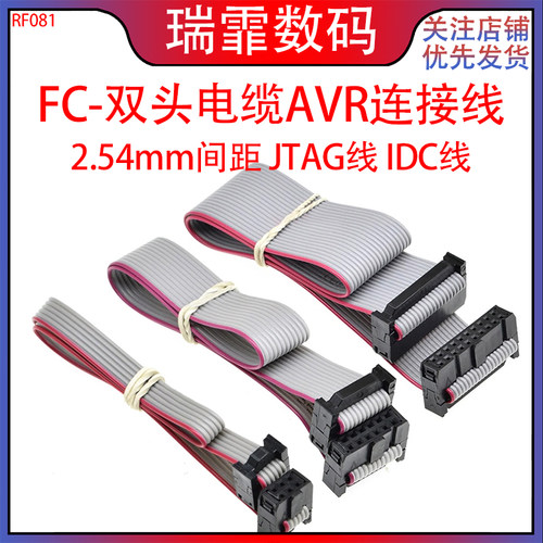 瑞霏灰排线FC-双头线