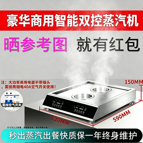 2026台式蒸汽炉秒出蒸汽蒸包炖汤