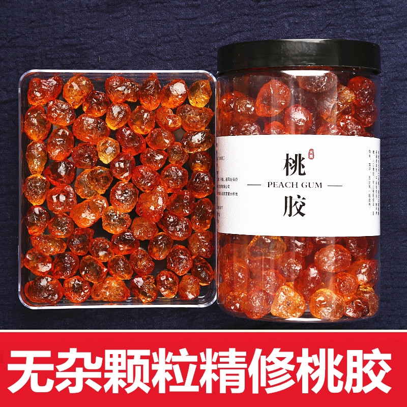 桃胶天然天然食材干净无杂