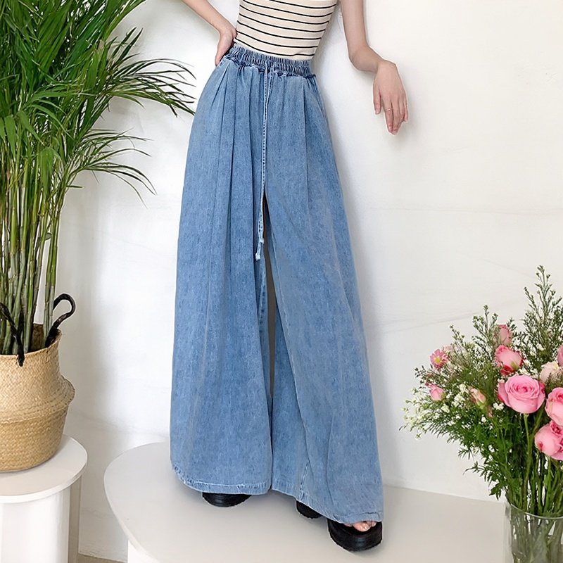 加肥加大码宽松遮肉显瘦阔腿裤女2026春季新款简约垂感休闲拖地裤,女装/女士精品,大码裤装,淘宝优惠券,粉丝福利购,淘宝优惠卷