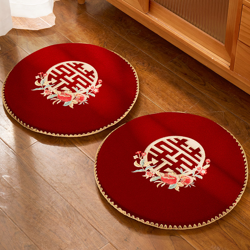 结婚跪垫一对婚礼敬茶磕头中式刺绣垫新娘改口跪拜坐福垫喜字靠垫,节庆用品/礼品,婚庆跪垫,淘宝优惠券,粉丝福利购,淘宝优惠卷