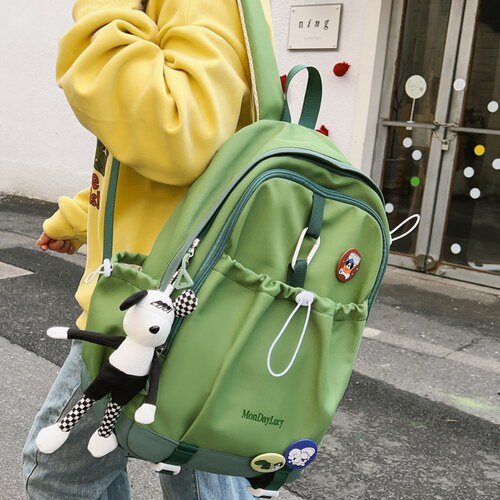 曼普森旅行休闲背包双肩包男女