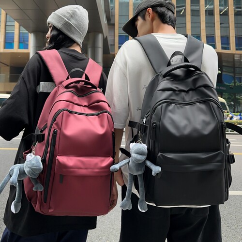 曼普森休闲百搭旅行包男女双肩包