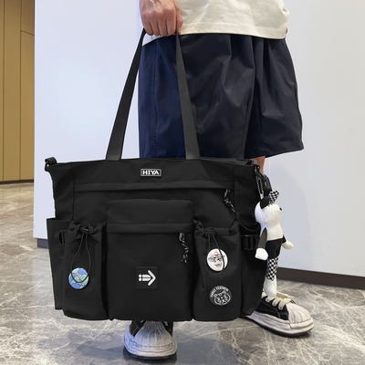 曼普森轻便大容量斜挎包休闲工装