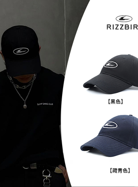 RIZZBIRD 原创设计鸭舌帽男女同款遮阳防晒显脸小棒球帽子