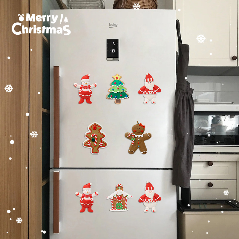 迷饰圣诞节装饰品磁吸冰箱贴