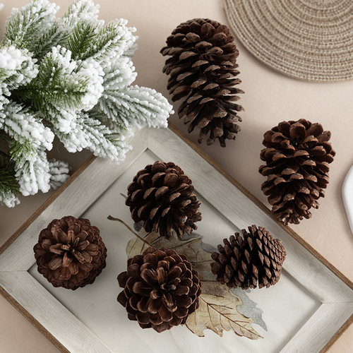 迷饰圣诞节装饰松果挂件