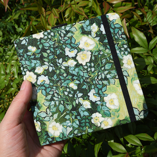 米范儿手工水彩本油画系列布面绘画本旅行便携式 手账本随身迷你丙烯马克笔速写本