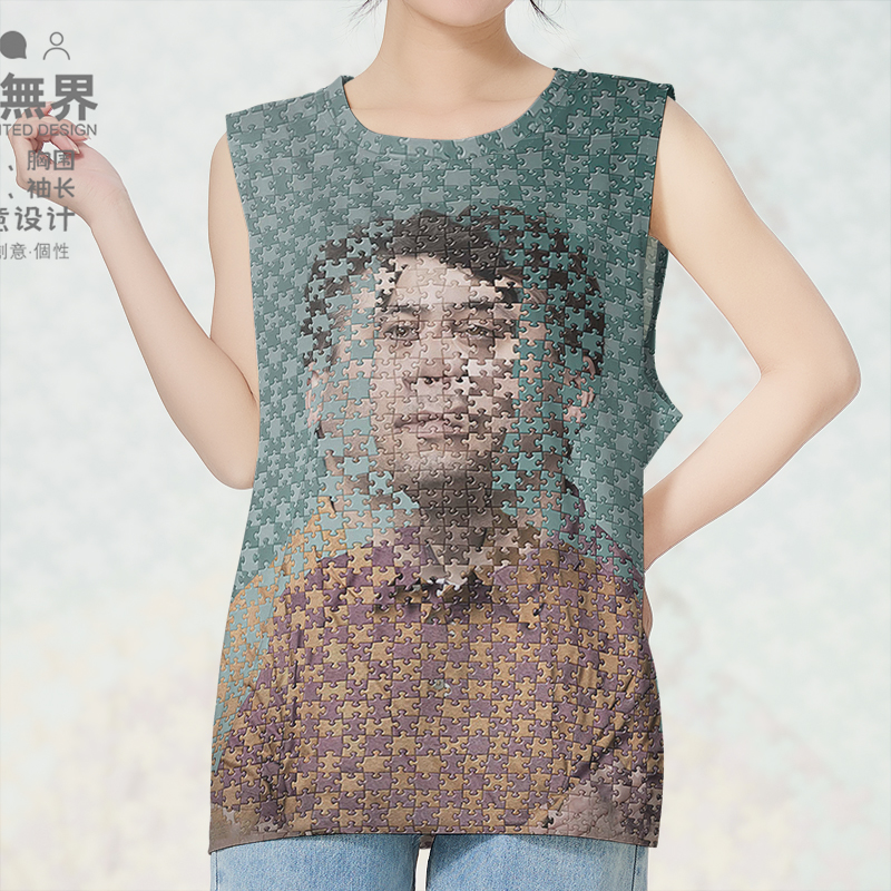 阿尔茨海默氏症公益平面广告背心