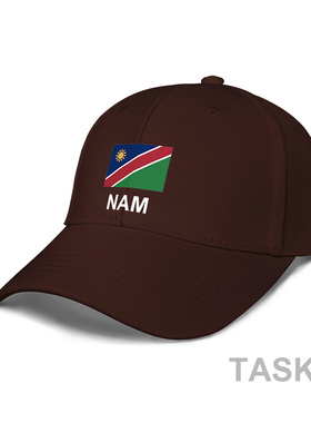 纳米比亚Namibia鸭舌帽遮阳帽男女新款防晒棒球帽钓鱼帽子设 无界