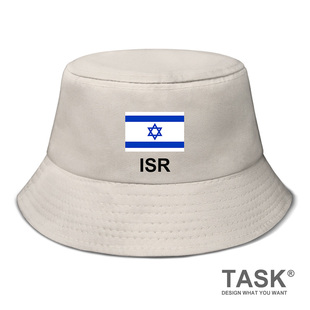 无界 以色列Israel国家潮流帽子渔夫帽男女户外防晒帽太阳帽夏设