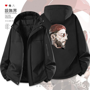 欧美经典电影这个杀手不太冷加厚棉服男女个性潮棉袄外套设 无界