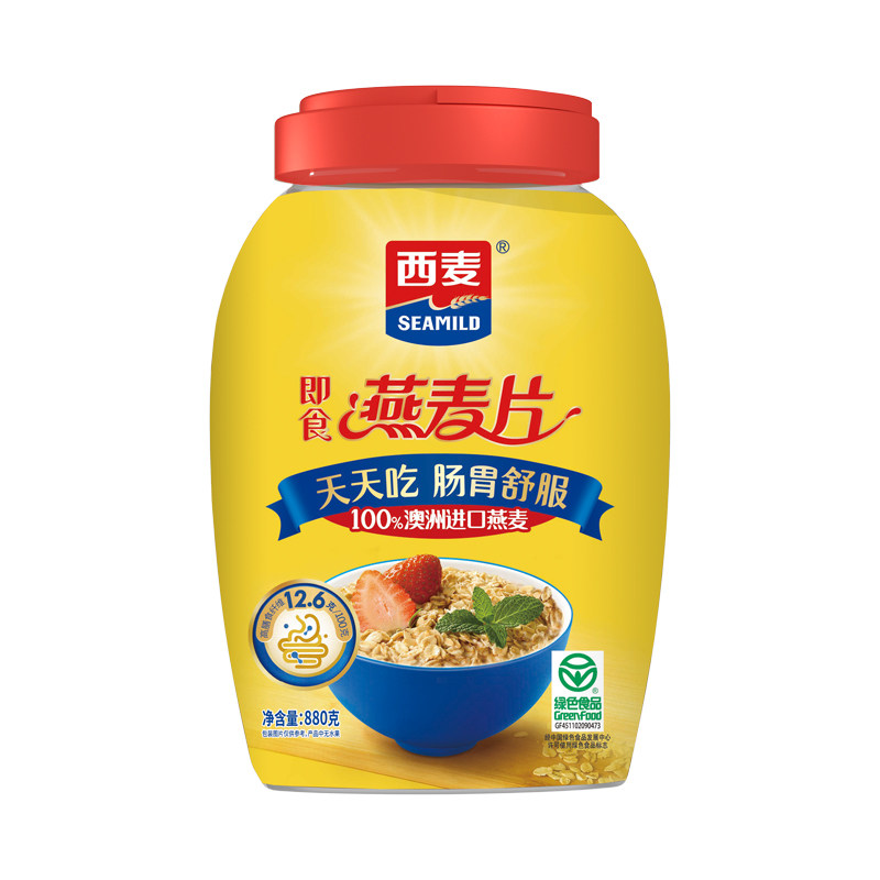 西麦原味即食燕麦片临期特价处理
