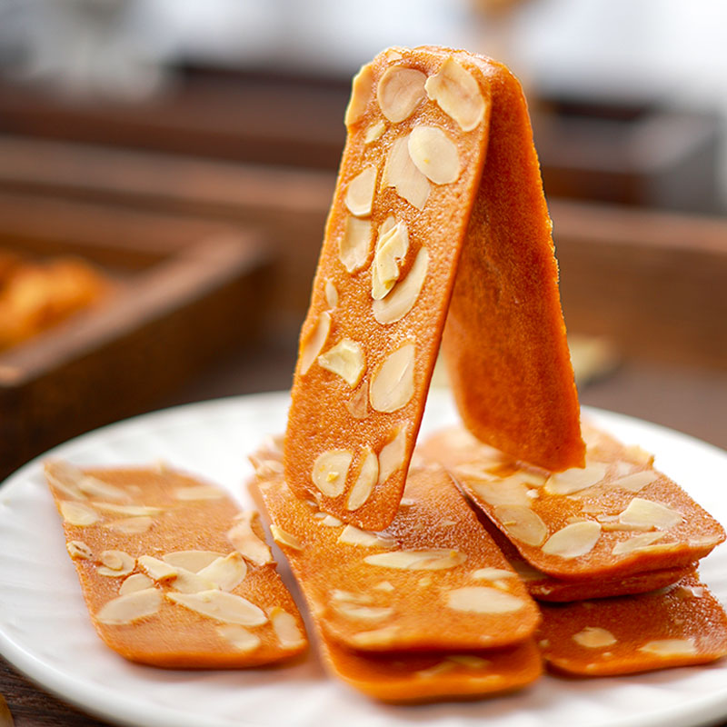 寻脆记脆片扁桃仁薄脆饼干椰子煎饼