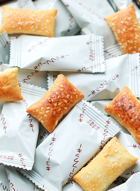 寻脆记日式千层酥缸炉饼干松塔千层芝麻小饼干独立包装休闲零食