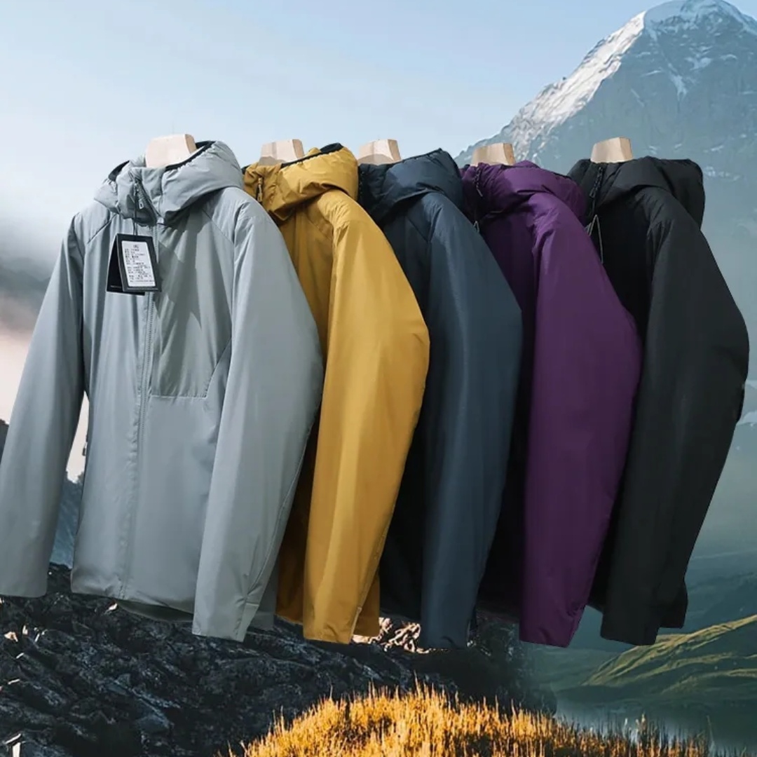 户外棉衣石墨烯热反射棉服外套